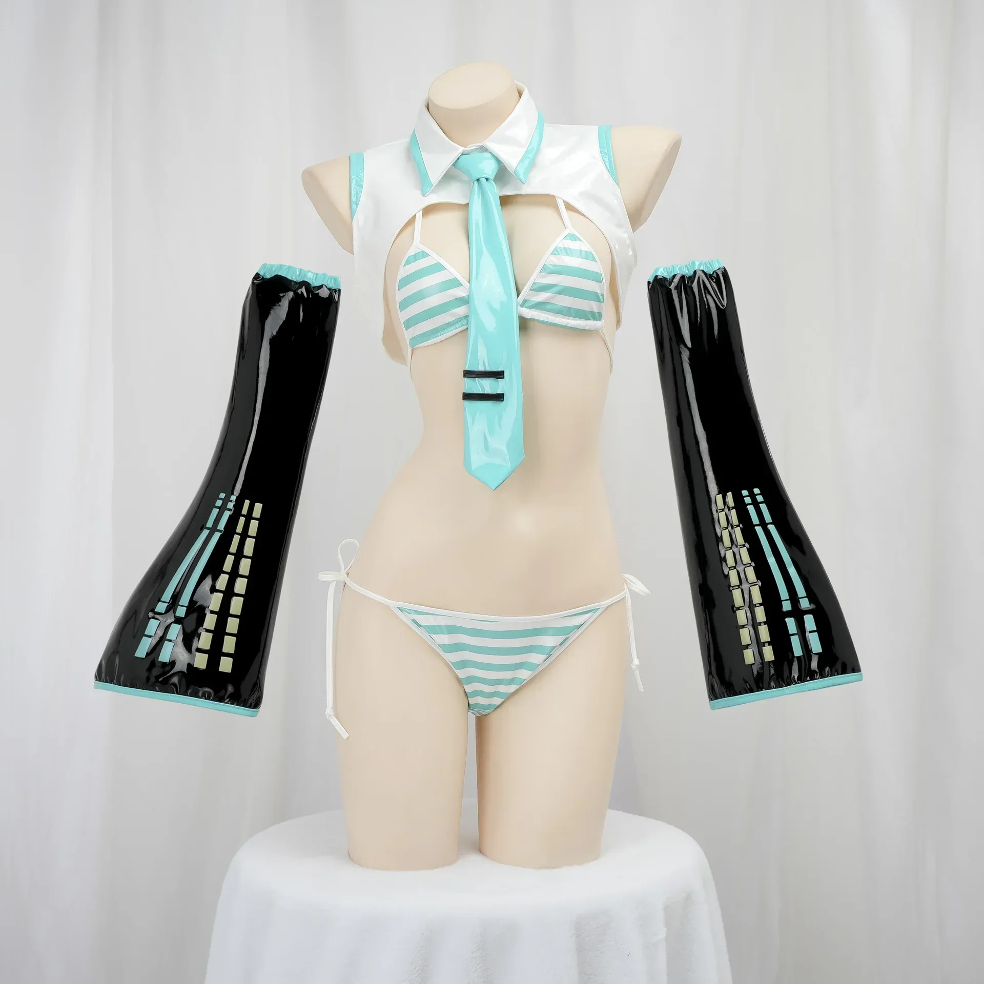 Anime Miku Cosplay Miku Formul - Anime Cosplay Bikini review and price