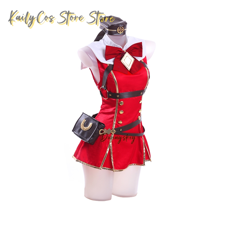 Gold Ship Cosplay Costume Wig  - Anime Cosplay With Red Hair review and price