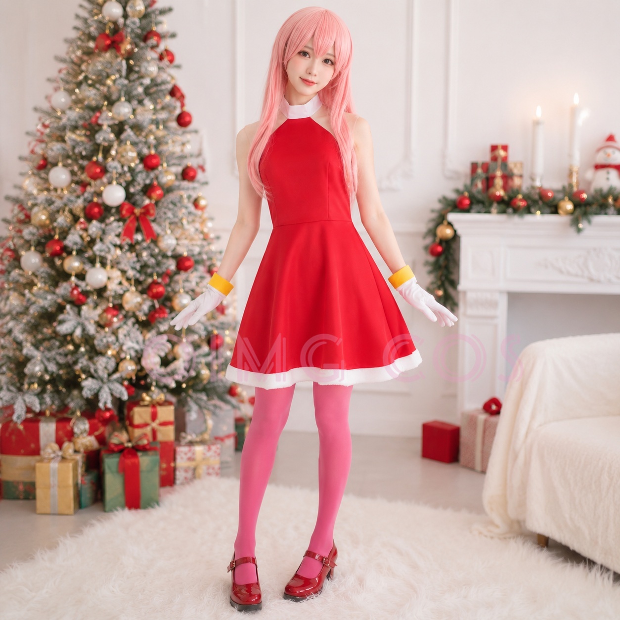 Amy Rose Cosplay Costume Adult - Anime Cosplay Dress review and price
