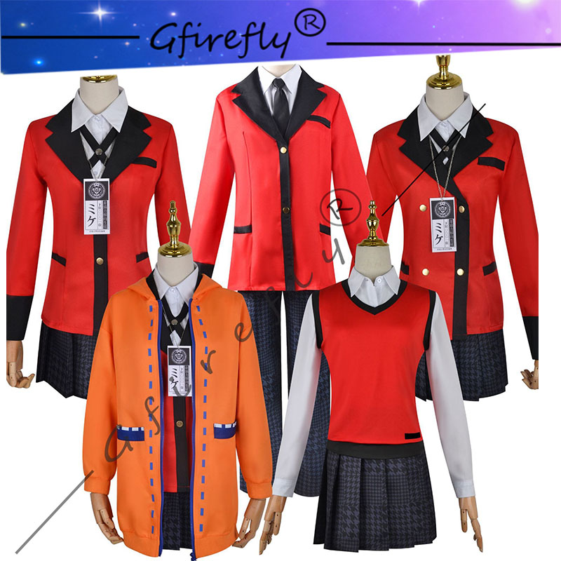 Kakegurui Cosplay Costume Jyab - Anime Cosplay Kakegurui review and price