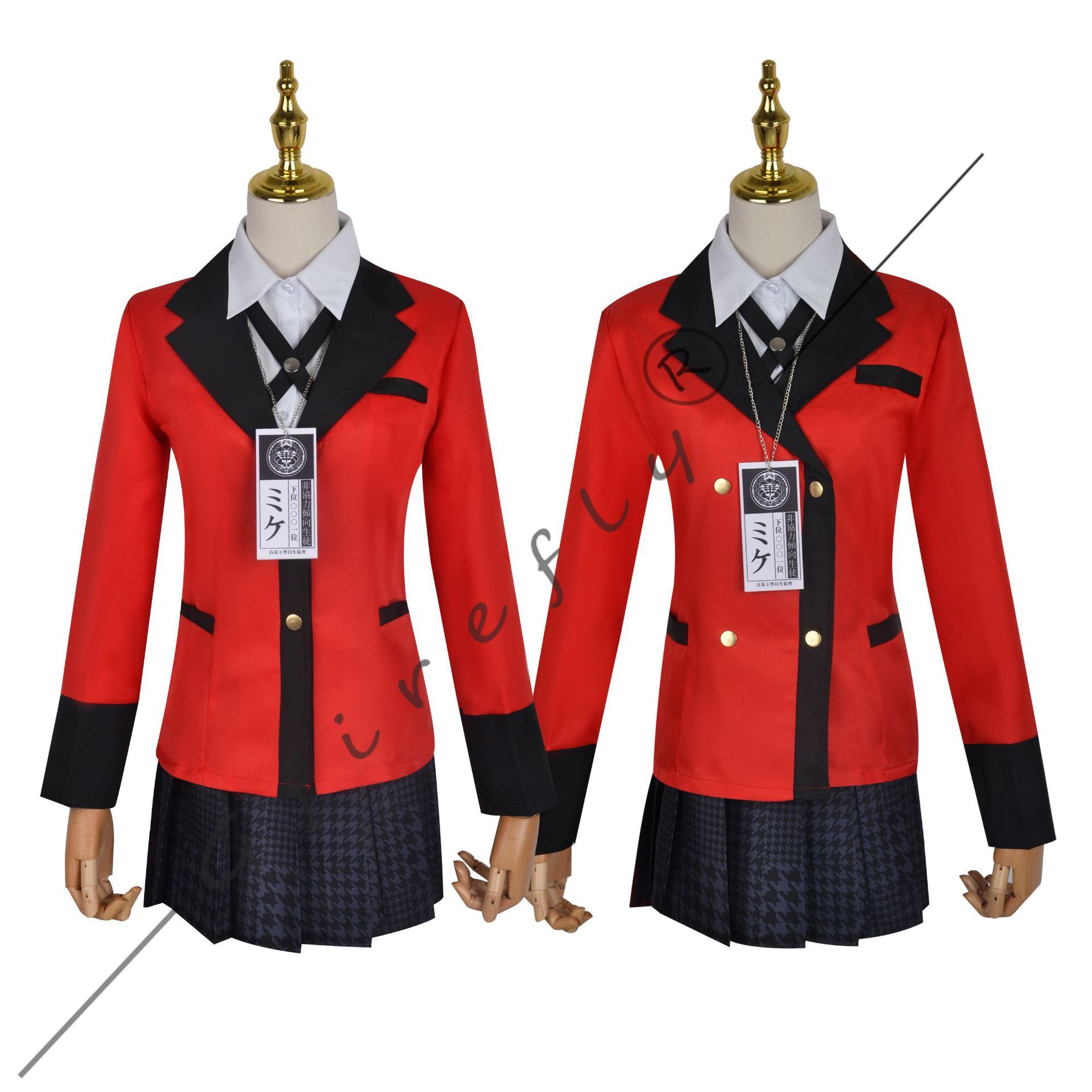 Kakegurui Cosplay Costume Jyab - Anime Cosplay Kakegurui review and price