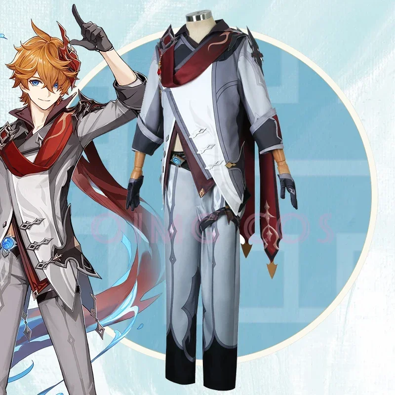 Genshin Impact Tartaglia Cospl - Anime Cosplay Buy review and price