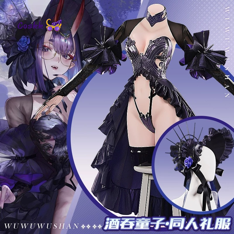 New Shuten Douji Cosplay Game  - Anime Cosplay Dress review and price