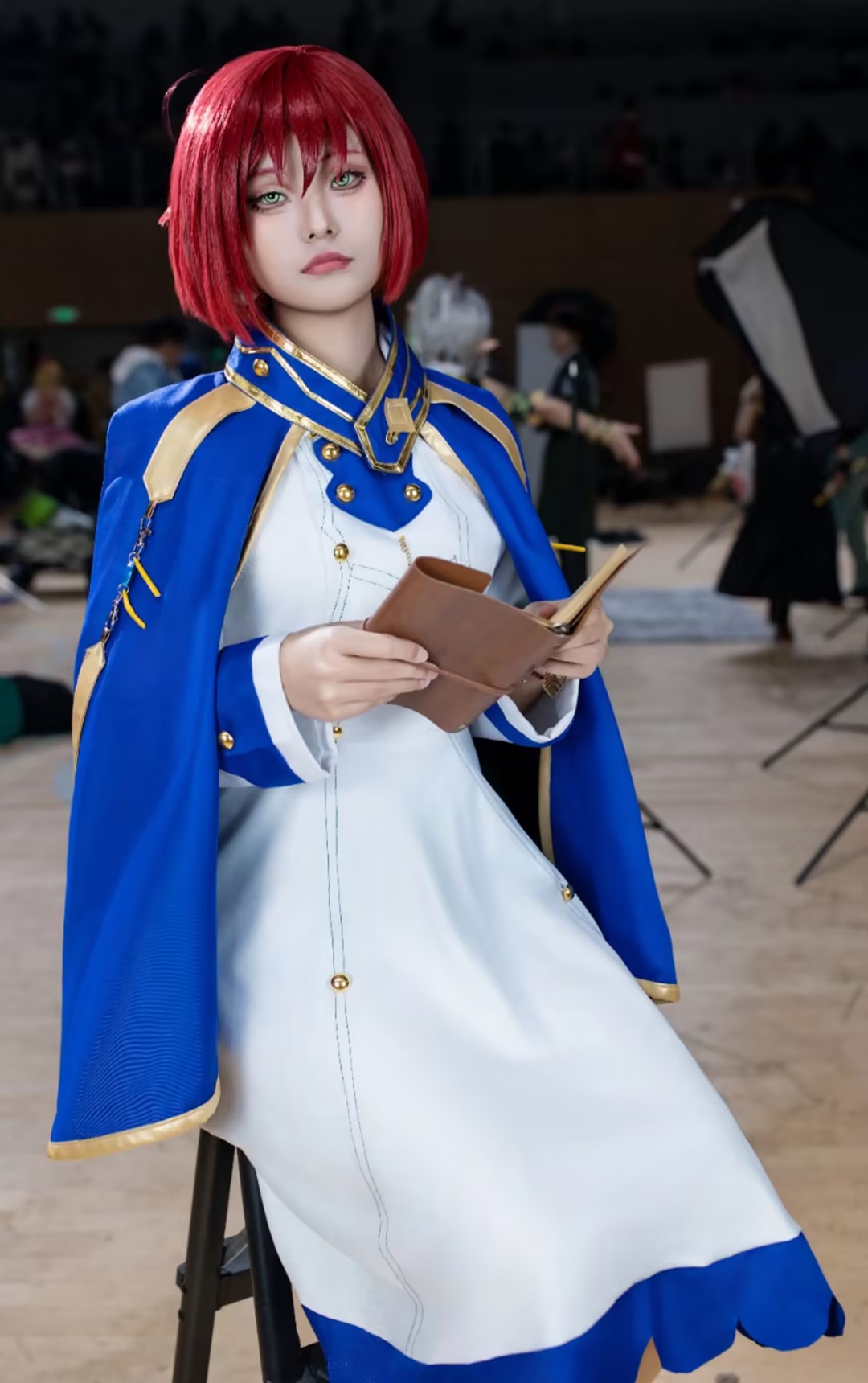 Shirayuki Cosplay Costumes Ani - Anime Cosplay With Red Hair review and price
