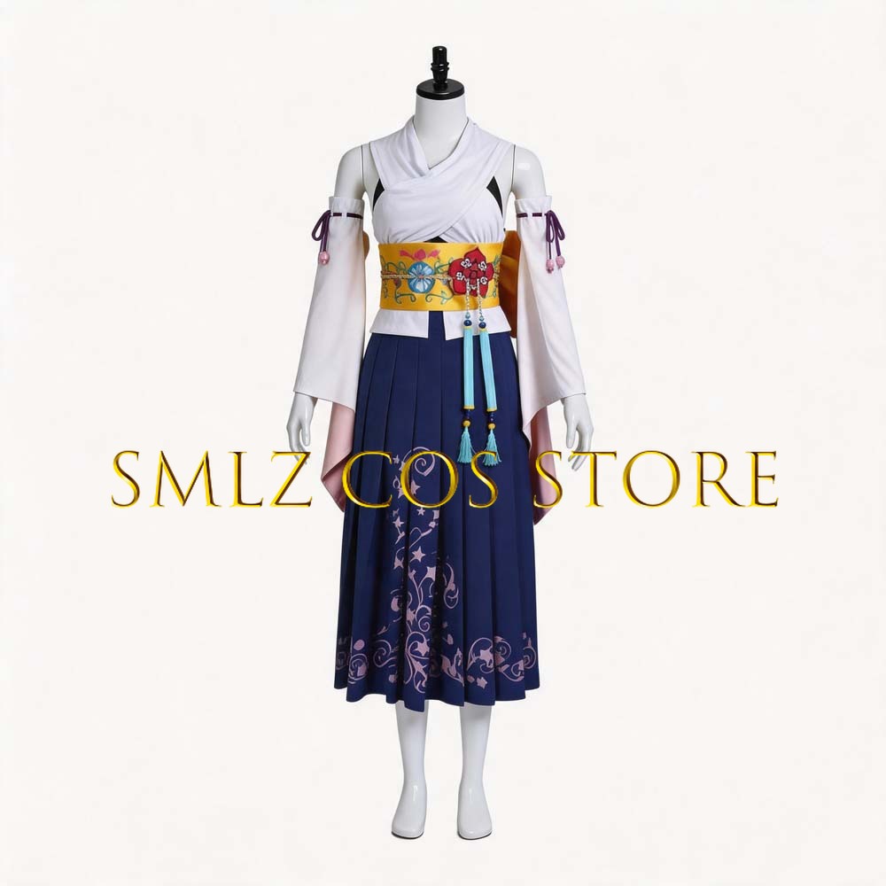 Smlz FFX Yuna Cosplay Anime FF - Anime Cosplay Dress review and price