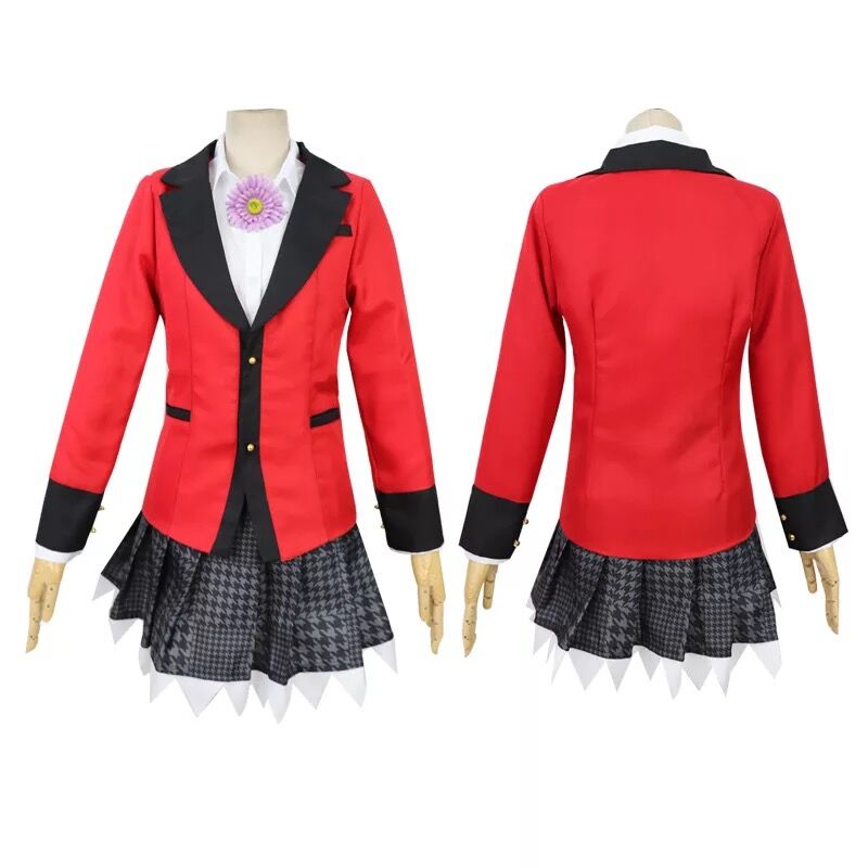 Anime Kakegurui Yumeko Costume - Anime Cosplay Kakegurui review and price