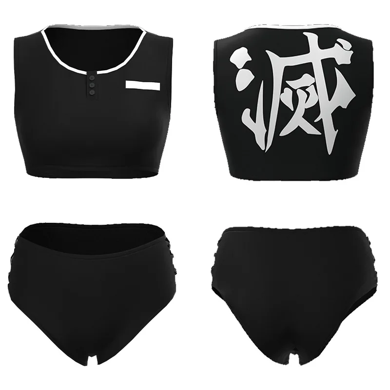Anime Nezuko Cosplay Shinobu K - Anime Cosplay Bikini review and price