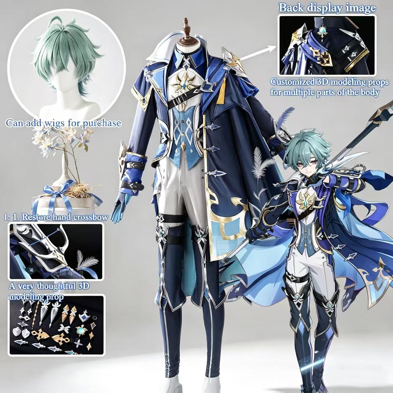 Lohen cosplay Game Cosplay Ser - Anime Cosplay Series review and price