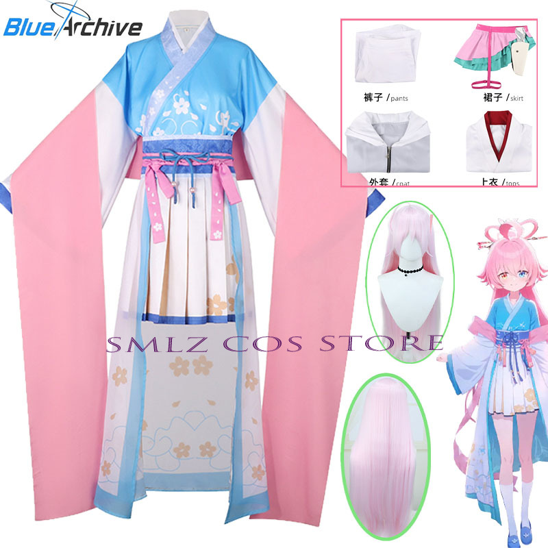 Game Blue Archive Takanashi Ho - Anime Cosplay Wigs review and price
