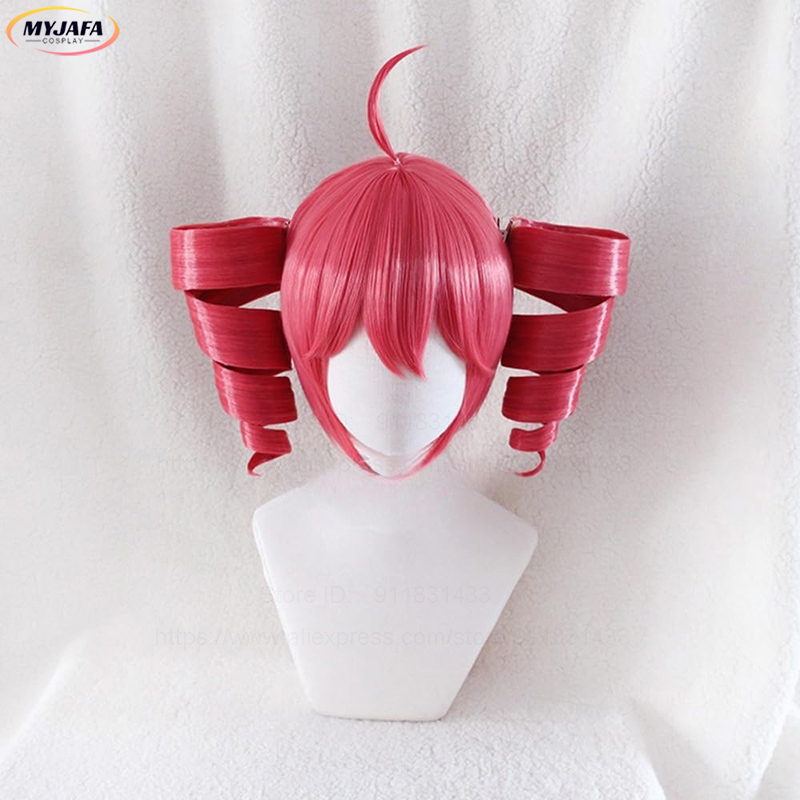 Anime Kasane Teto Cosplay Wig  - Anime Cosplay With Red Hair review and price