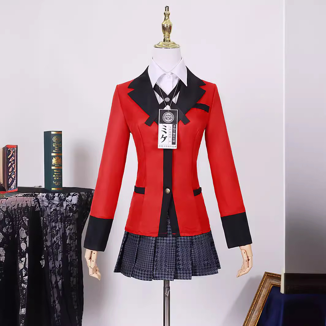 Kakegurui Cosplay Costume Yume - Anime Cosplay Kakegurui review and price