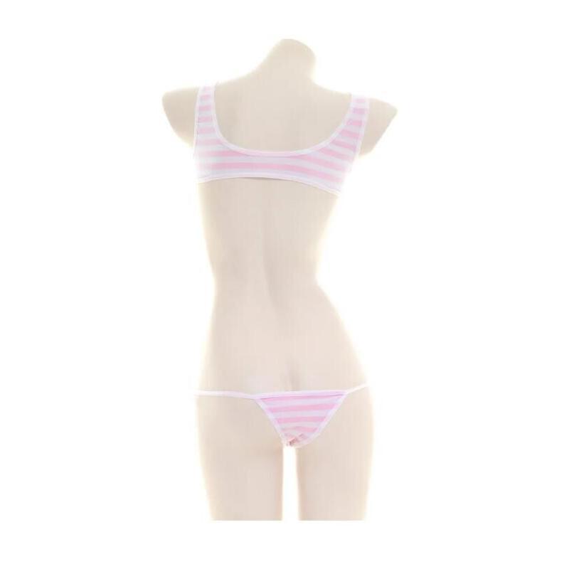 Sexy Japanese Style  Blue Whit - Anime Cosplay Bikini review and price